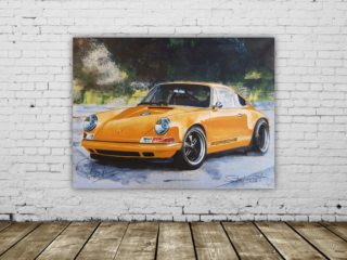 PORSCHE 911 SINGER (ORANGE)